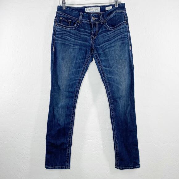 BKE Culture Low Rise Straight Leg Jeans 28 x 31.5 US 6 - Picture 6 of 11
